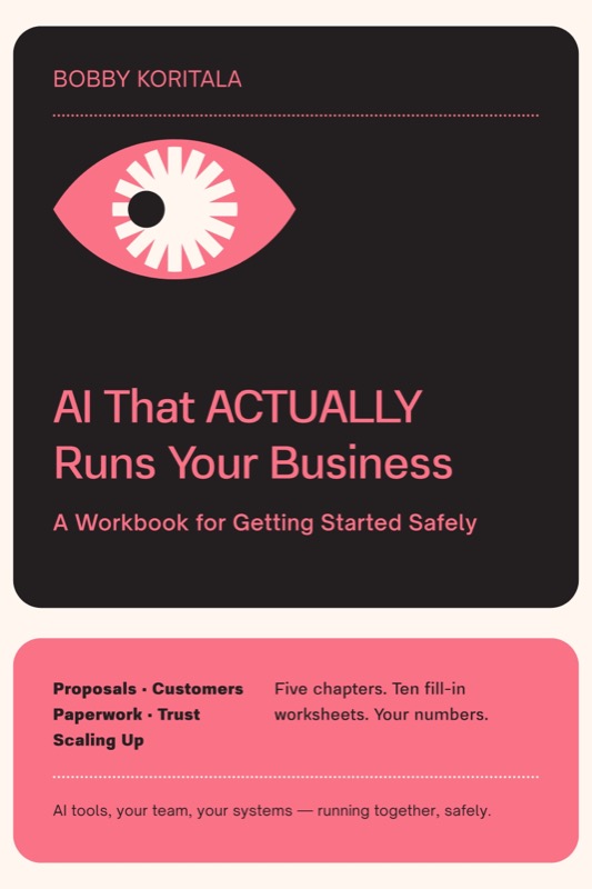 AI That Actually Runs Your Business — book cover